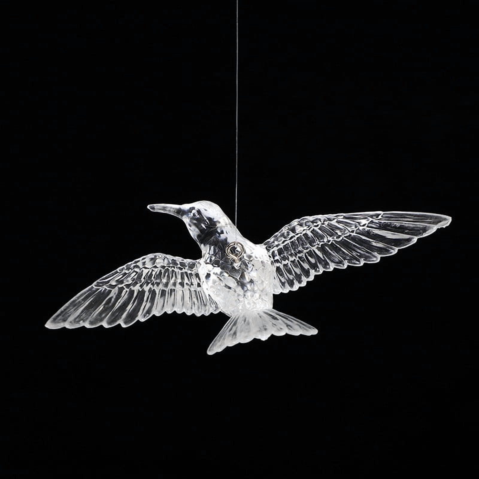 HaoXun Acrylic Hummingbird Wedding Hanging Decoration - Transparent ...