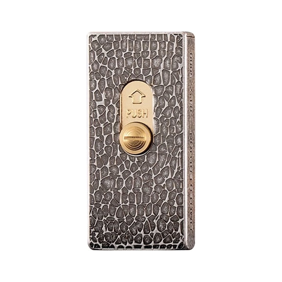 HaoXun Matchbox Style One-Button Kerosene Lighter - Portable Push-Out Ignition Lighter for Outdoor Daily Use (No Kerosene Included)