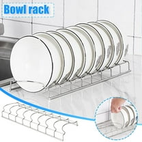 HaoXun Stainless Steel Dish Drying Rack, Space Saving Kitchen Organizer for Dishes, Utensils Storage, Rustproof Multipurpose Countertop & Cabinet Shelf (30x11cm)