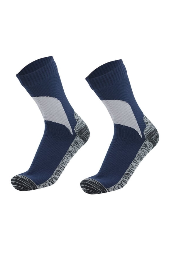 Waterproof Hiking Socks - Breathable Mid-Calf Outdoor Socks for Camping, Hiking, Skiing and Wet Conditions