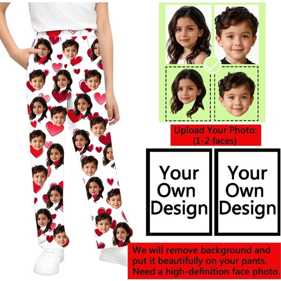 HaoXun Women's Custom Print Elastic Waist Drawstring Pants with Pockets - Casual Fashion Polyester Long Pants for Home, Yoga, and Daily Wear