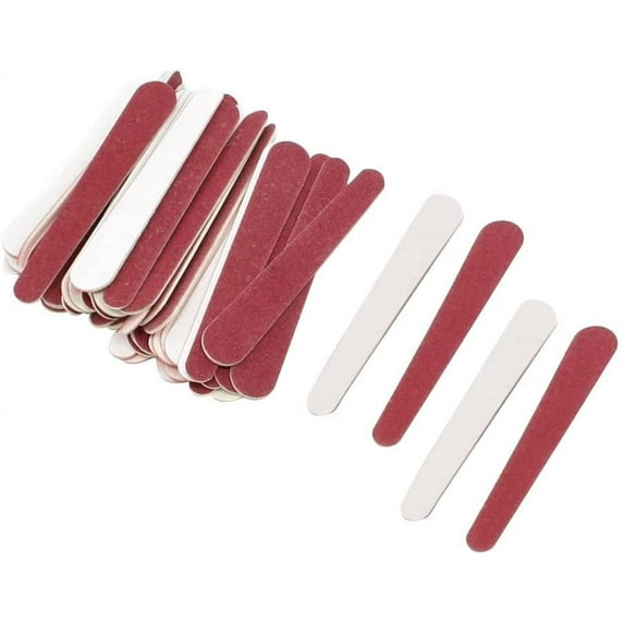 Haobase 50 Pcs 8cm Disposable Nail Files