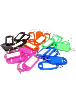 Plastic key tags walmart store