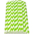thumbnail image 1 of Haobase 50Pcs Paper Drinking Straws, Biodegradable Paper Straws for Drinking Cocktail, Coffee, Cold Drinks, 1 of 4