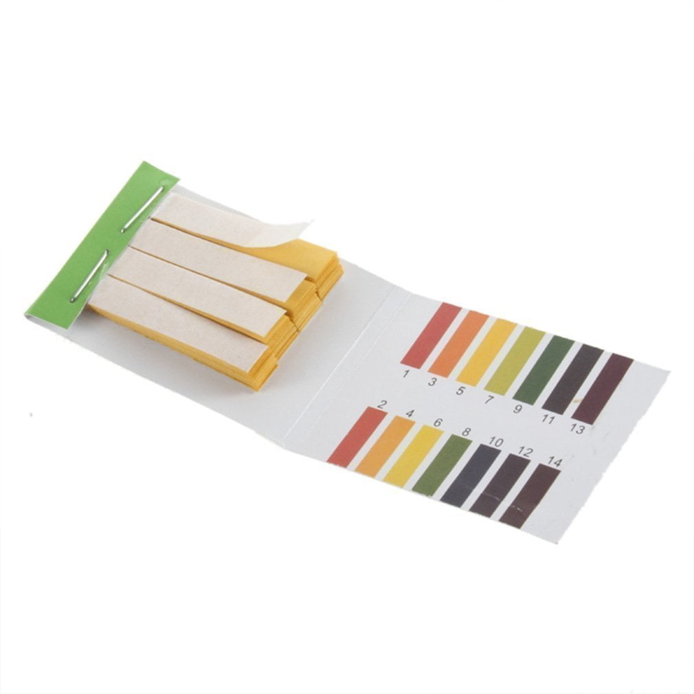 Haobase pH 114 Tester 80Strip Full Range Litmus Paper Water and Soil