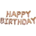 thumbnail image 1 of Haobase Happy Birthday Balloons Banner, 16 inch Aluminum Foil Letters Birthday Sign for Birthday Party Decoration, 1 of 3