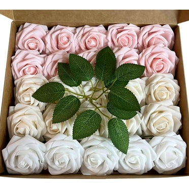 Efavormart 2 Bushes - 33" Blush Chrysanthemum Silk Flowers, Artificial ...