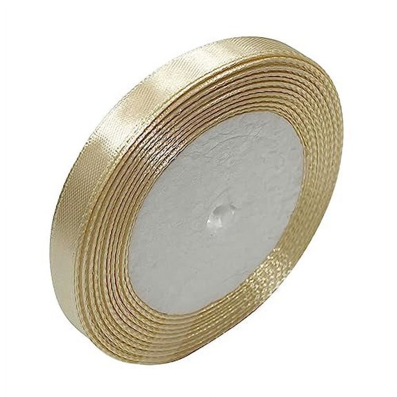 Haobase Satin Ribbon, 10mm × 22m Double Sided Polyester Gift Wrapping Ribbon for Crafting Xmas Valentine Bouquets DIY Sewing Project Cake Wedding Party Decoration