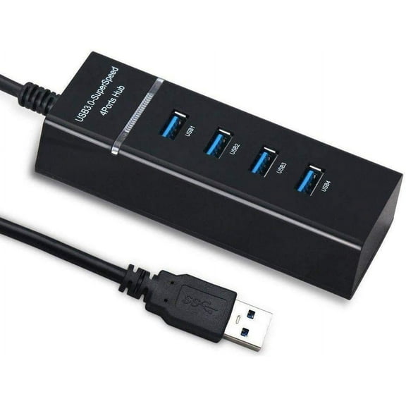Haobase USB Hub,4 Port USB 3.0 Hub High Speed USB Cable Adapter