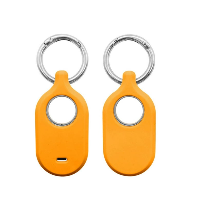 Haobuy 2pcs for Samsung Galaxy SmartTag 2 Silicone Case with Keychain,  Anti-Scratch Shockproof Cover for Pets Kids