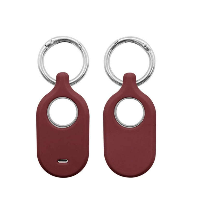 2pcs Silicone Case For Samsung Galaxy Smarttag 2 With Key Ring