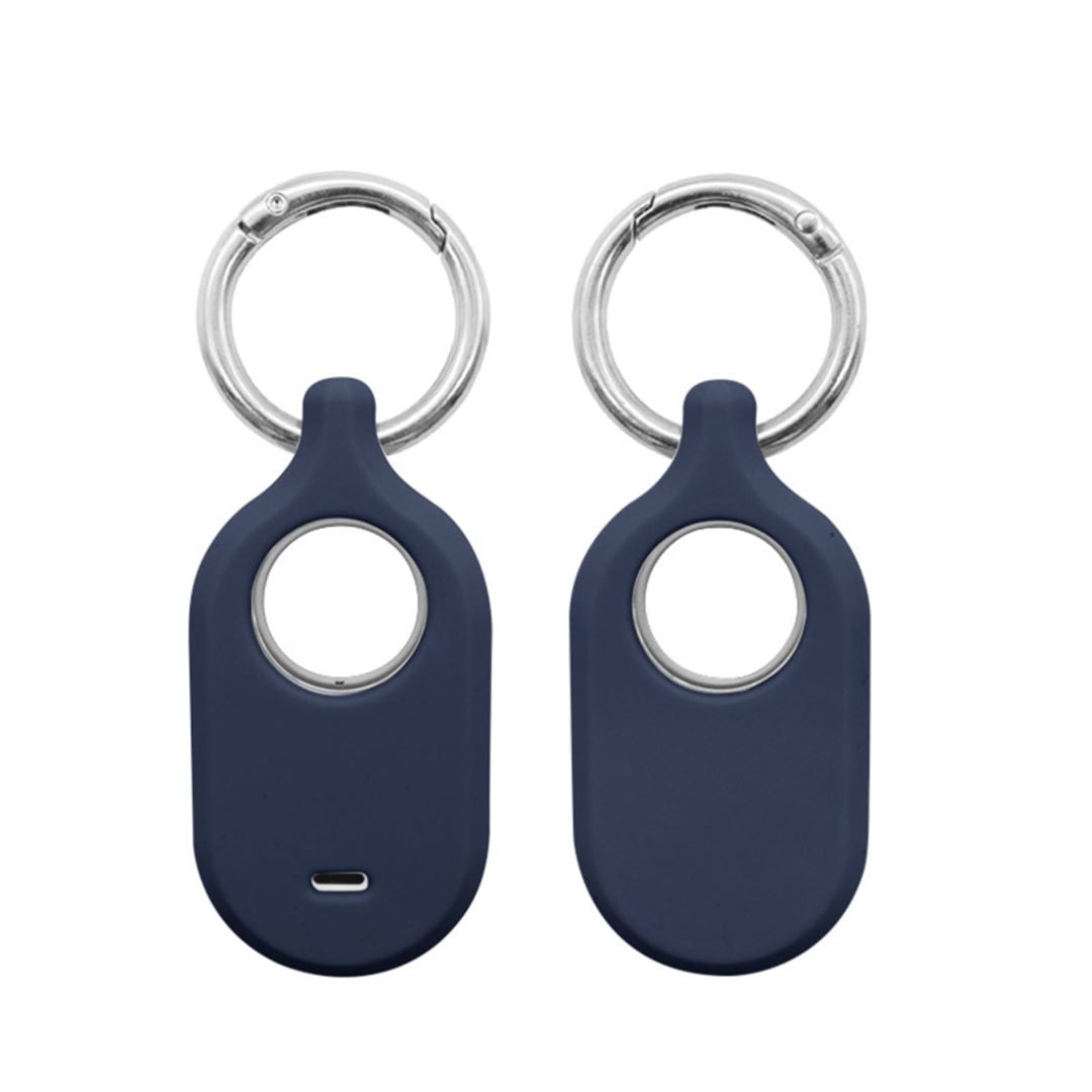 Haobuy 2pcs for Samsung Galaxy SmartTag 2 Silicone Case with Keychain ...