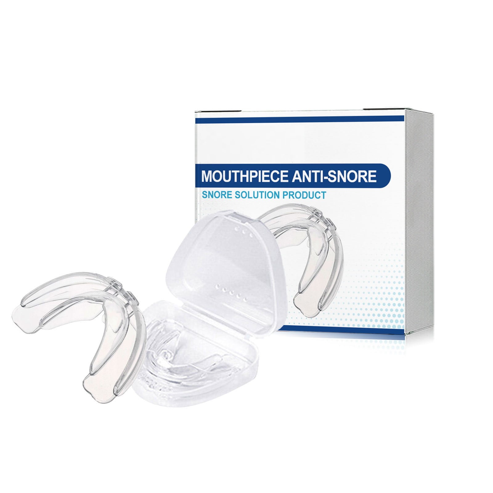 Haobuy AntiSnoring Mouth Guard, Night Time Teeth Mouthguard & Sleeping