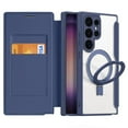 thumbnail image 1 of Haobuy for Samsung Galaxy S24 Ultra S24 Plus S24 Magnetic Magsafe Wallet Case with Card Holder Shockproof Business Cover, 1 of 6