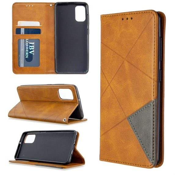 Haobuy for Samsung Galaxy S24 Ultra S24 Plus S24 Magnetic Wallet Case with Card Slots Leather Flip Shockproof Case