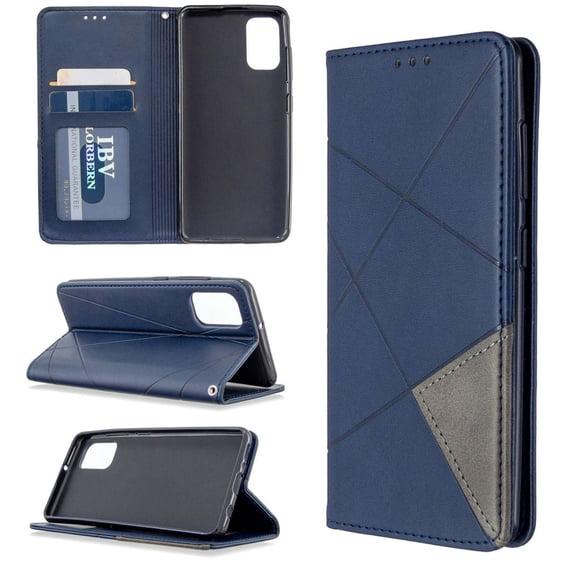 Haobuy for Samsung Galaxy S24 Ultra S24 Plus S24 Magnetic Wallet Case with Card Slots Leather Flip Shockproof Case