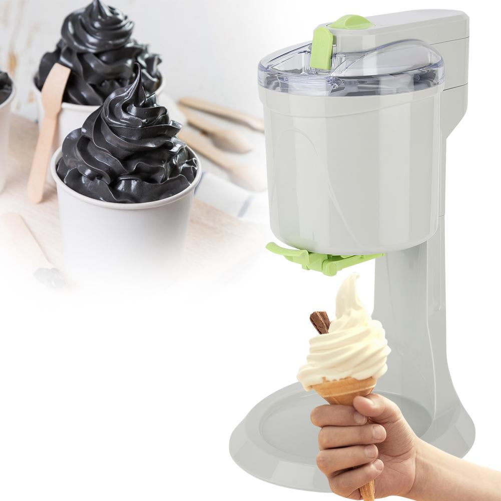  IW.HLMF Ice Cream Maker,Home DIY Kitchen Fully Automatic Mini  Fruit Soft Serve Ice Cream Machine Simple One Push Operation : Home &  Kitchen