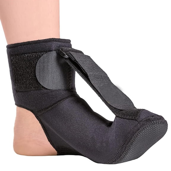 Haokaini 2 Pcs Plantar Fasciitis Brace Splint Sock, Night Orthotic Foot Drop Brace, Adjustable Ankle Support for Plantar Fasciitis Relief, Achilles Tendonitis, Foot Drop, Heel Pain, Small