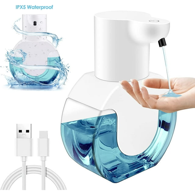 Haokaini Automatic Soap Dispenser, Wall Mounted or Tabletop Touchless