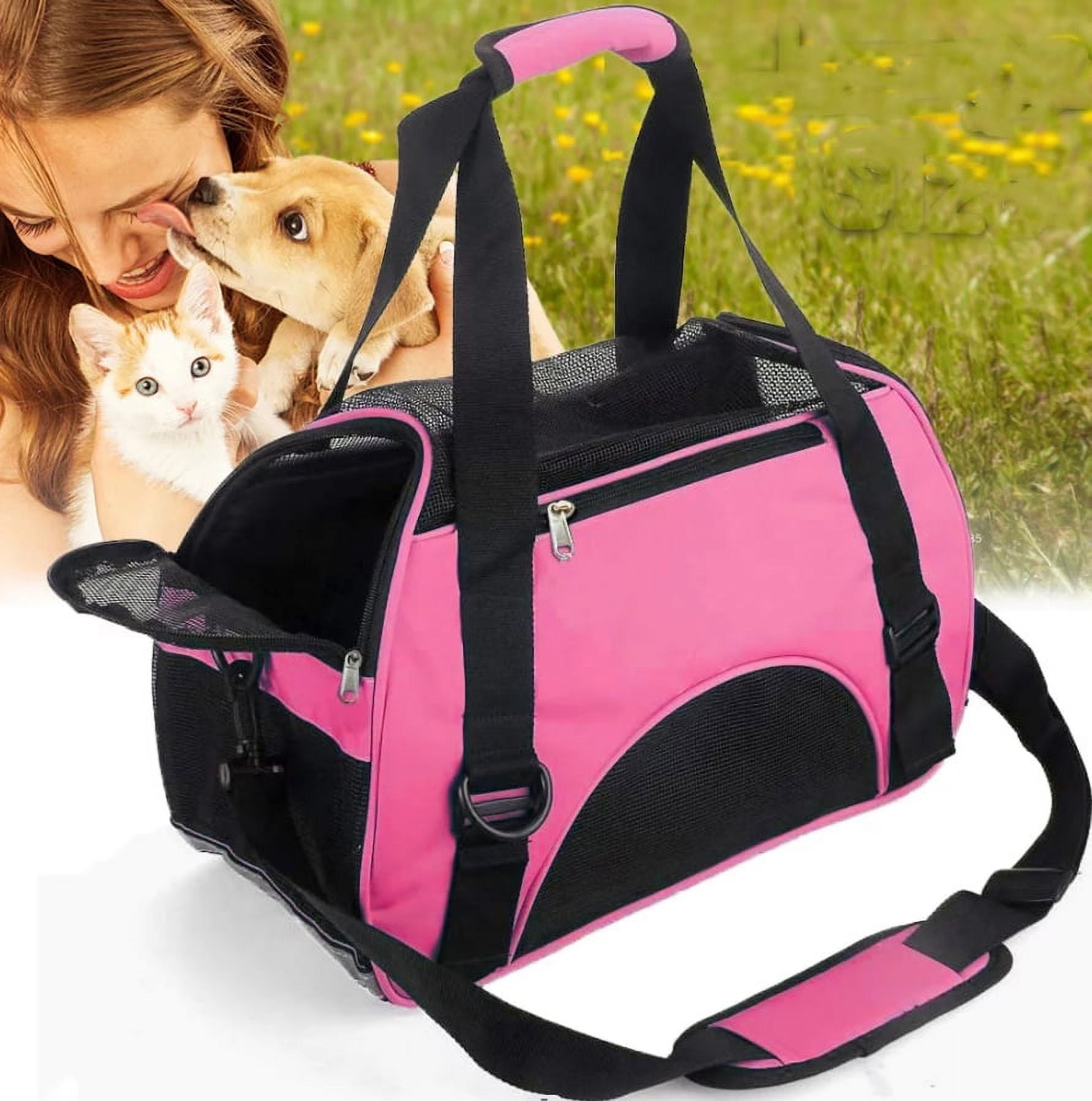 Cat carrier Backpack for cats and dogs Pet travel Foldable Soft