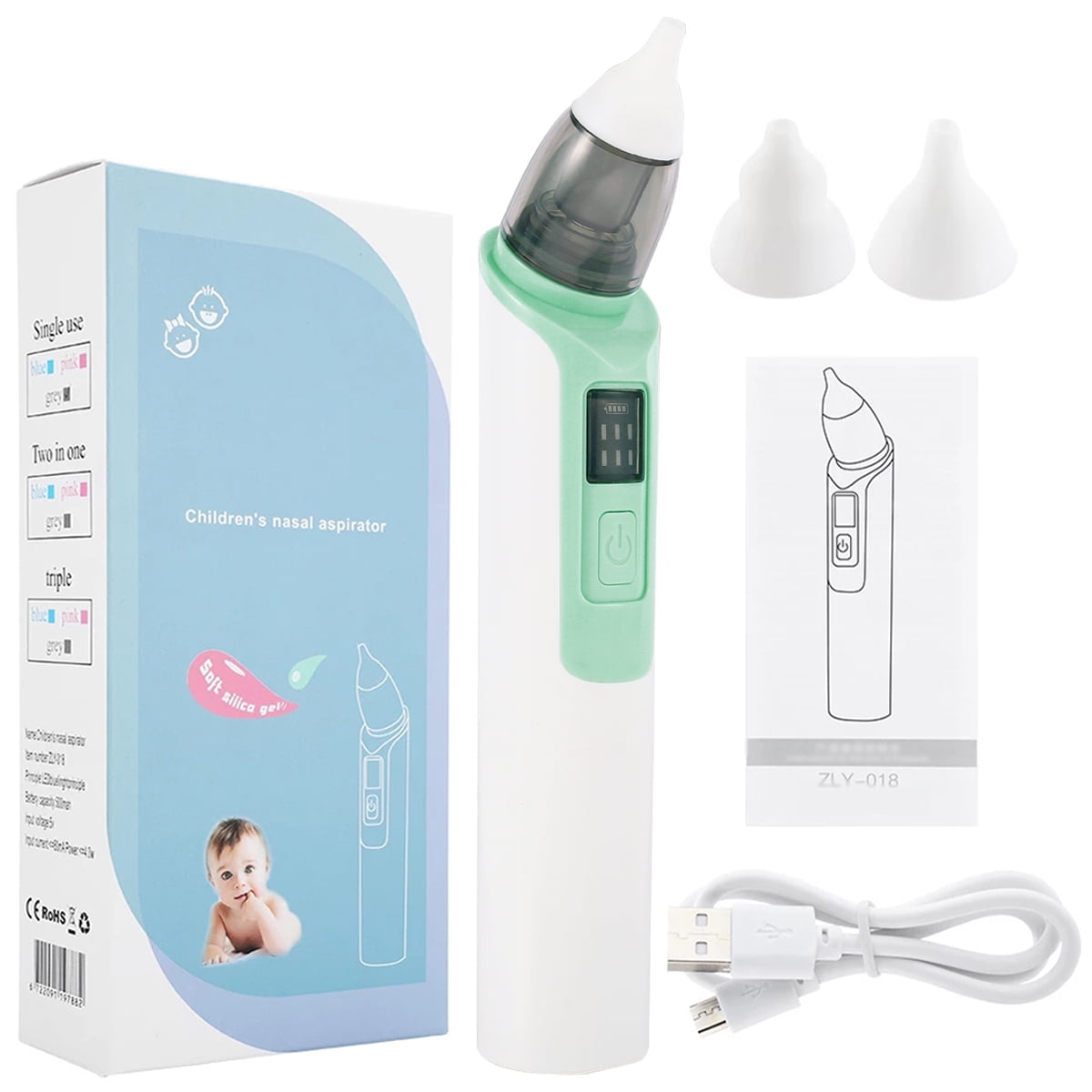 Haokaini Nasal Aspirator for Baby,Baby Nose Sucker, Electric Nose