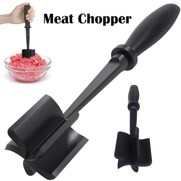 Haomacro Meat Chopper,Professional Hamburger Chopper Utensil-Non Stick Mix Chopper for Kitchen Tool