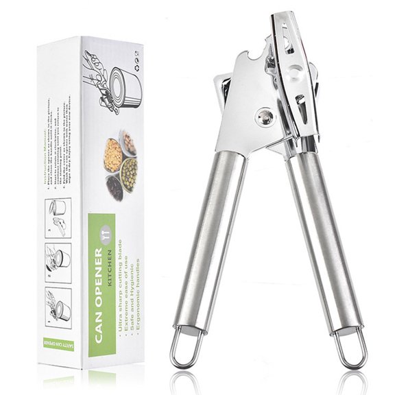 Haomacro Multifunctional Can Opener Stainless Steel Manual Can Opener