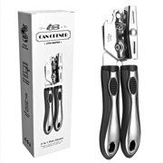Haomacro Portable Can Opener Can Opener Bottle Opener Multifunctional Stainless Steel