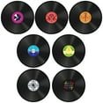 thumbnail image 1 of Haooryx Record Decor Set Fake Retro Vinyl Records Birthday Gift Music Party Supplies, 12 Inch,14Pcs, 1 of 7
