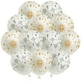 thumbnail image 1 of Haooryx Cross Balloons Gold and Silver 12 inch Latex Balloons with Ribbons for Party Decorations, 37 Pieces, 1 of 6