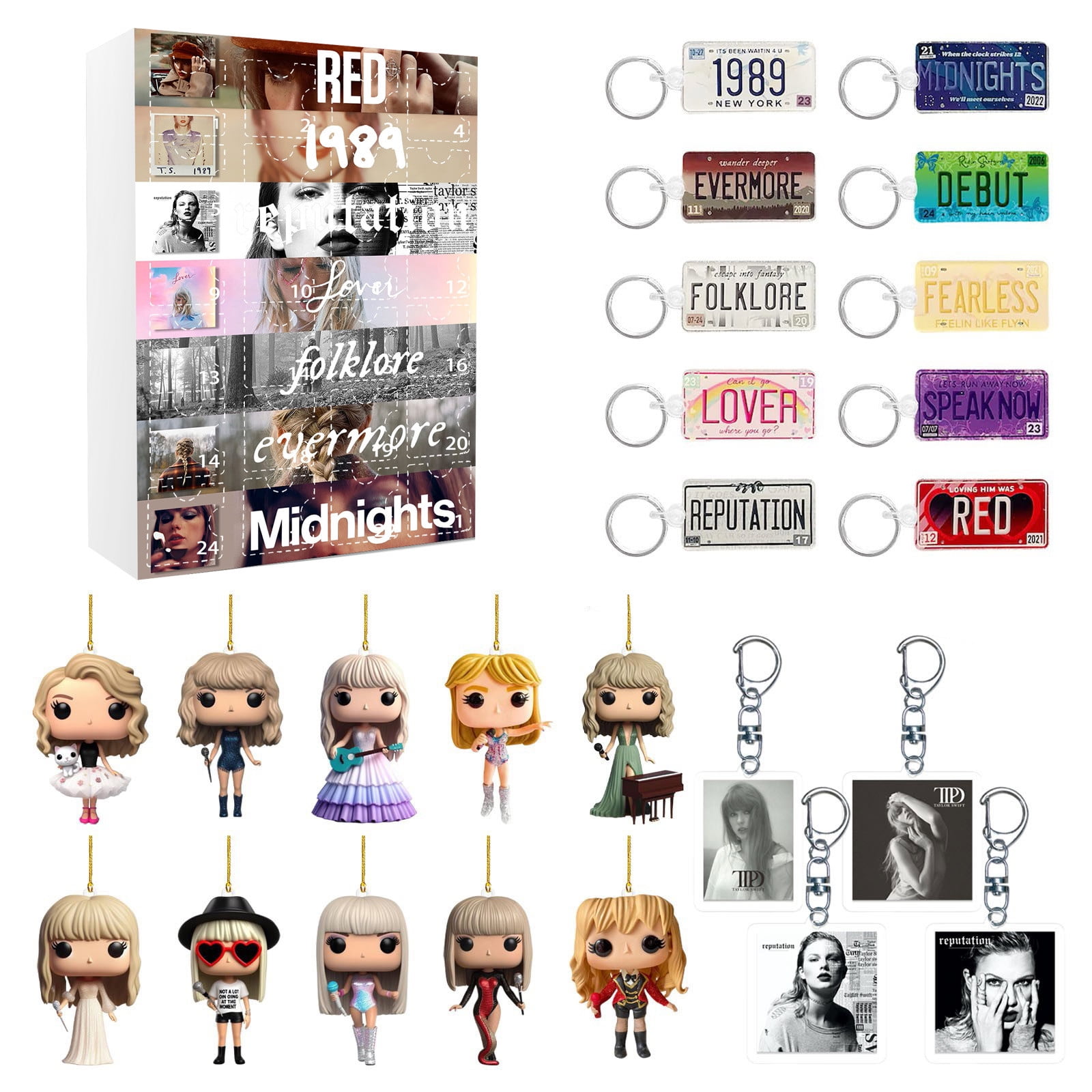 Haoran 2024 Advent Calendar Tay,Music Lover Christmas Advent Calendar