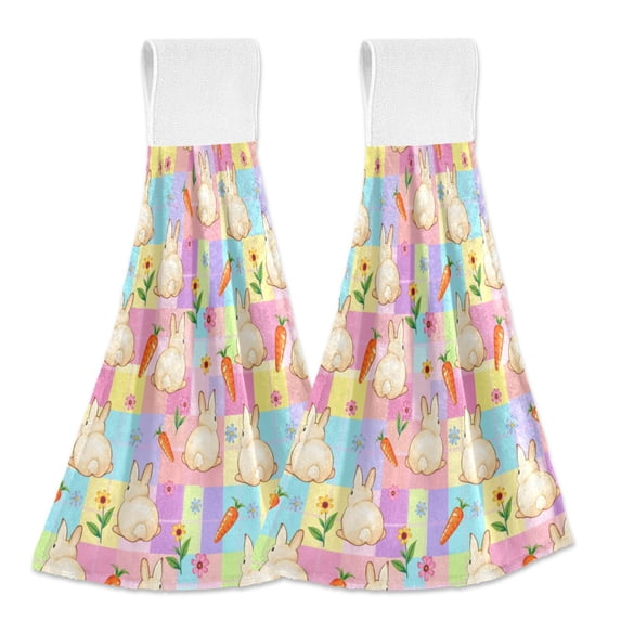 MON AMI Baby Hooded Towel & Washcloth Set - 100% Cotton Terry With Muslin Top, Soft Newborn Bath Towel With Cute Character Hood