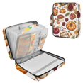 thumbnail image 1 of Haosy Accordion File Organizer Zipper Binder 500 Sheet 6-Tab Expanding File Folder Multi-Pocket 1.2 Inch 3 Ring Cake Pomegranate Pumpkin, 1 of 7