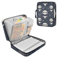thumbnail image 1 of Haosy Accordion File Organizer Zipper Binder 500 Sheet 6-Tab Expanding File Folder Multi-Pocket 1.2 Inch 3 Ring Cartoon Sitting Panda, 1 of 7