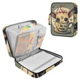 thumbnail image 1 of Haosy Accordion File Organizer Zipper Binder 500 Sheet 6-Tab Expanding File Folder Multi-Pocket 1.2 Inch 3 Ring Cute Demon on Cup, 1 of 7