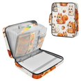 thumbnail image 1 of Haosy Accordion File Organizer Zipper Binder 500 Sheet 6-Tab Expanding File Folder Multi-Pocket 1.2 Inch 3 Ring Cute Squirrel Hold Pine Nut, 1 of 7