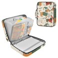 thumbnail image 1 of Haosy Accordion File Organizer Zipper Binder 500 Sheet 6-Tab Expanding File Folder Multi-Pocket 1.2 Inch 3 Ring Dachshunds Dog with Sweater and Hat, 1 of 7