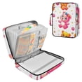 thumbnail image 1 of Haosy Accordion File Organizer Zipper Binder 500 Sheet 6-Tab Expanding File Folder Multi-Pocket 1.2 Inch 3 Ring Pretty Bears, 1 of 7