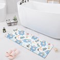 thumbnail image 1 of Haosy Adorable Gorillas Flower Leaf Bathroom Rugs Non Slip Absorbent Soft Plush Quick Dry Bath Mat, 39"x20", 1 of 8