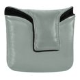 thumbnail image 1 of Haosy Antique Green Golf Mallet Putter Cover Strong Magnetic Leather Golf Club Headcover Closure, 1 of 7