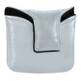 thumbnail image 1 of Haosy Baby Blue Golf Mallet Putter Cover Strong Magnetic Leather Golf Club Headcover Closure, 1 of 7