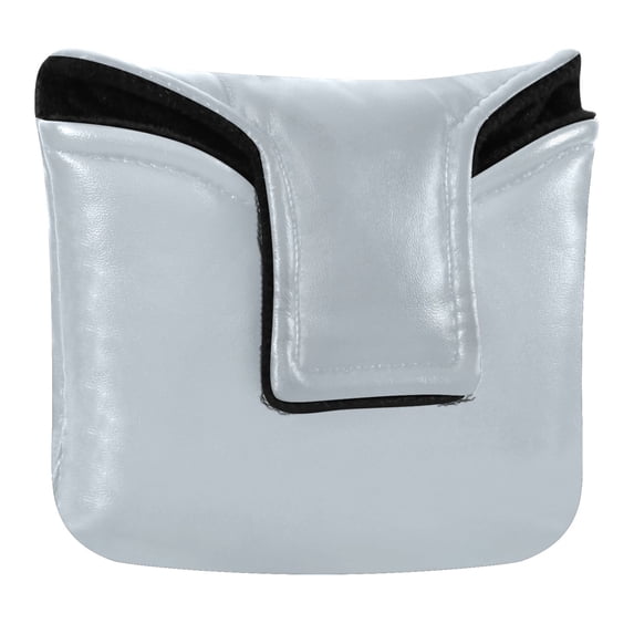 Haosy Baby Blue Golf Mallet Putter Cover Strong Magnetic Leather Golf Club Headcover Closure