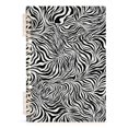 thumbnail image 1 of Haosy Black White Zebra Stripe Notebooks 1-subject Journal 60 Sheets A5 College Ruled Paper Detachable Ring 8.3"x5.7", 1 of 8