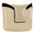 thumbnail image 1 of Haosy Camel Golf Mallet Putter Cover Strong Magnetic Leather Golf Club Headcover Closure, 1 of 7