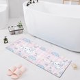 thumbnail image 1 of Haosy Cinnamoroll Flying in Sky Bathroom Rugs Non Slip Absorbent Soft Plush Quick Dry Bath Mat, 39"x20", 1 of 8