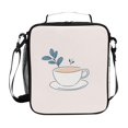 thumbnail image 1 of Haosy Coffee Cup with Leaf Reusable Lunch Box Men/Women Insulated Lunch Bag for School Picnic Travel, 1 of 6