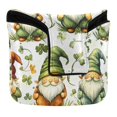 thumbnail image 1 of Haosy Cute Gnomes with Hats Golf Mallet Putter Cover Strong Magnetic Leather Golf Club Headcover Closure, 1 of 7