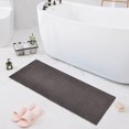 thumbnail image 1 of Haosy Dark Coffee Bathroom Rugs Non Slip Absorbent Soft Plush Quick Dry Bath Mat, 39"x20", 1 of 8