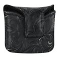 thumbnail image 1 of Haosy Dark Mysterious Swirling Plants Golf Mallet Putter Cover Strong Magnetic Leather Golf Club Headcover Closure, 1 of 7