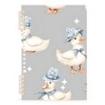 thumbnail image 1 of Haosy Ducks with Hat and Stars Notebooks 1-subject Journal 60 Sheets A5 College Ruled Paper Detachable Ring 8.3"x5.7", 1 of 7
